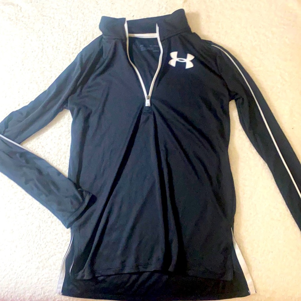 Youth Under Armour half zip
